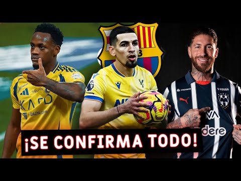 🚨BOMBAZO! COLOMBIANO x BARCELONA DETALLES - CONFIRMAN FICHAJE✅ - DURÁN PRIMER DOBLETE - RAMOS MEXICO