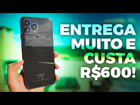 CELULAR SUPER BARATO COM 8/256Gb que RODA TUDO e é BONITÃO! Cubot P80 - Review
