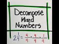Decomposing Mixed Numbers: A 4th Grade Math Challenge