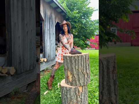 Proof I can handle hard wood. 🪵 🪓