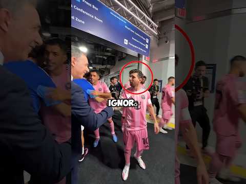 "Messi ignoró a Speed y lo hizo llorar en público"😭❤️#shorts #ronaldo