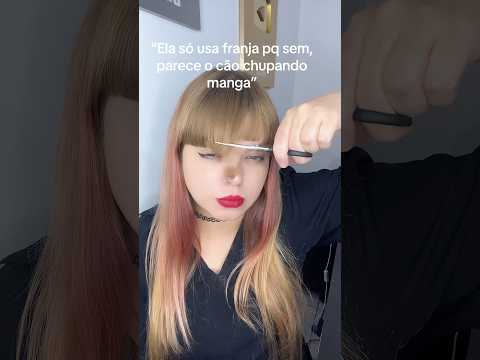 A GRACIE NÃO PODE USAR FRANJA 🤭