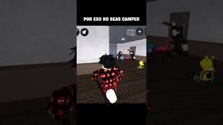 Por eso no seas camper #mm2 #consejos #roblox #momentosdivertidos