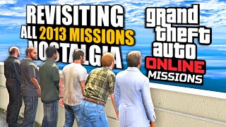 GTA 5 Online | Playing All Of The 2013 Contact Missions! (with hidden missions too)