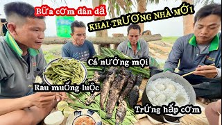 Tưng Bừng Khai Trương 2 Căn Biệt Thự Cho Chuột • Bữa Cơm Giữa Đồng Ai Nhìn Cũng Mê