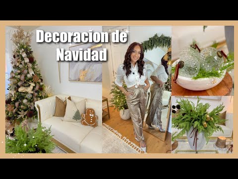 🦌✨DECORACION DE SALA NAVIDAD 2024