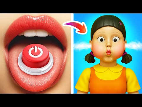 Da Nerd a Bellissima Bambola di Squid Game / Restyling Totale in Stile Supereroe
