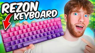 ich TESTE die NEUE REZON TASTATUR! 😍👀 *BESTE TASTATUR FÜR FORTNITE