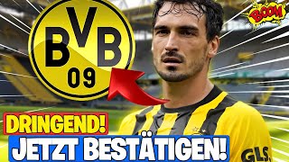 JETZT DRAUSSEN! TRAURIGE NACHRICHTEN | BVB BESTÄTIGT | NIEMAND GLAUBT ES! BORUSSIA DORTMUND