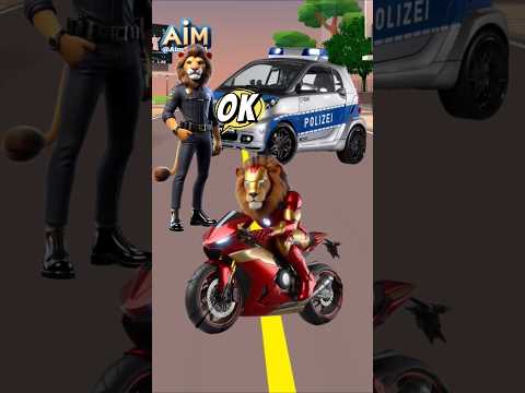 Riding a motorbike must wear a helmet⁉️ #shorts #keşfet #funny #comedy #kesfet #mario #cartoon #cat