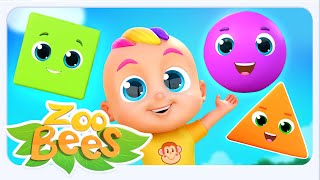 Shapes Song - Fun Learning Videos & Nursery Rhymes