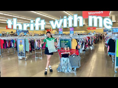 THRIFT WITH ME // thrifting in Vegas for my *SUMMER* wardrobe + getting a tattoo!!!👀