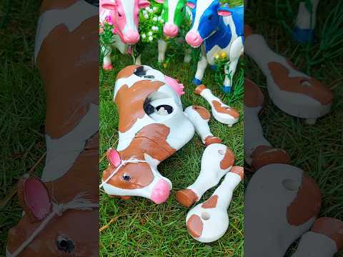 WADIDAU PROSES POTONG SAPI‼️SIMULASI POTONG SAPI | MANUSIA KARDUS #sapi #sapilucu #shorts