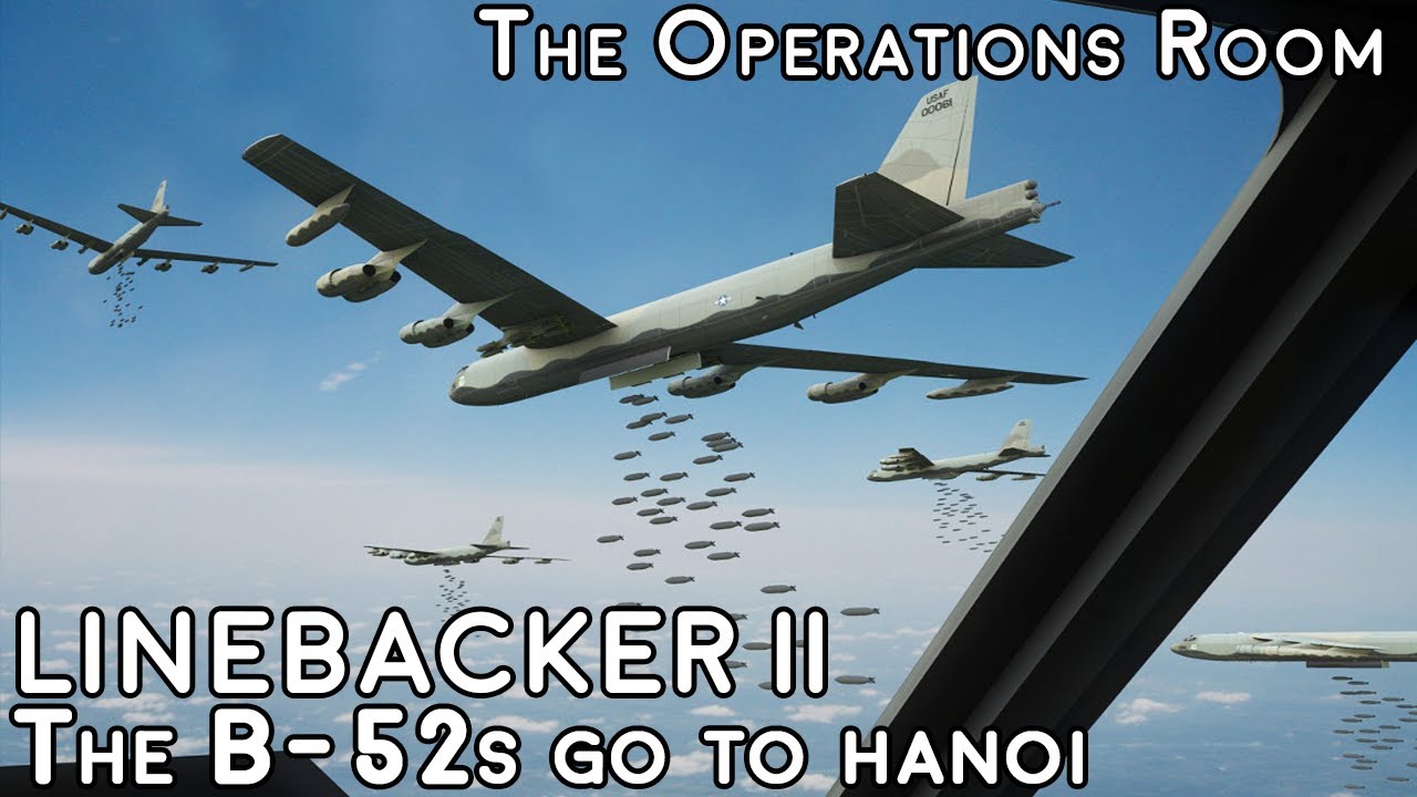 Operation Linebacker II - The B-52s go to Hanoi, 1972 - Time-Lapse