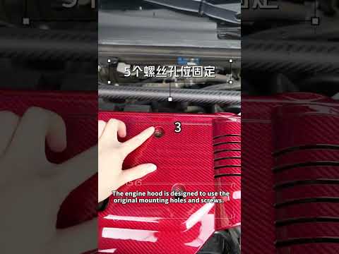 For Acura Integra Type S Honda Civic Type R FL5 2023-2026 Engine Cover Replacement Real Carbon Fiber DAG032B