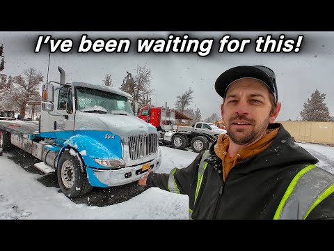 Towing In The Snow! (and I sold some stuff)