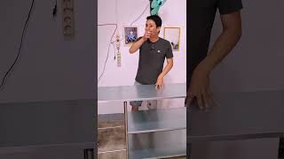 meja kompor stenlis