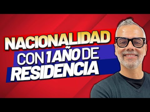 🇪🇸 Nacionalidad Española al año de Residencia ✅