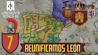 🛡 Crusader Kings III 🤴 ESPAÑOL-Reunificamos León #7 |2021|