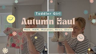 Toddler Girl Autumn Clothing Haul - M&S, H&M, Matalan, Next, Shein