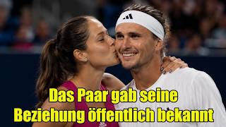 Alexander Zverev gab schließlich zu: „Sie ist die Liebe meines Lebens.“