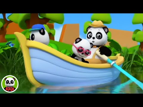 Rangée Rangée Rangée Votre Bateau + Plus Préscolaire Chanson en Française