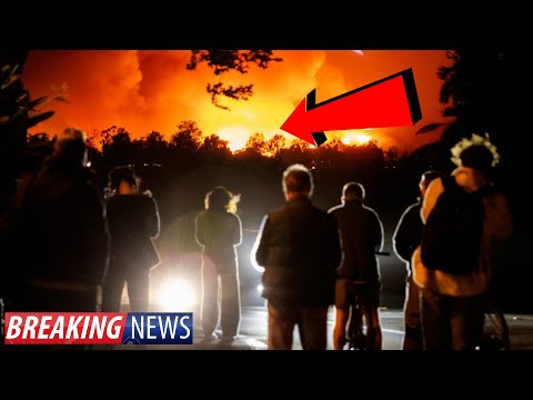 BREAKING NEWS! CRAZY UFO ACTIVITY OVER LA FIRES! TOP SECRET UFO DISCOVERED?