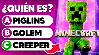 ¿CUÁNTO SABES DE MINECRAFT LA PELICULA? ⛏️🧱💎 Steve y Alex💣Aldenos🧱Lobito🐷General Chungus🧙‍♀️Malgosha