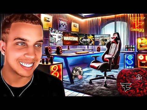 My NEW 2025 FaZe House Room Tour + GAMING SETUP!