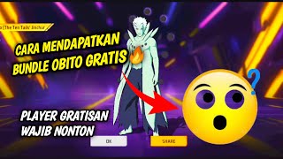 CARA MENDAPATKAN BUNDLE OBITO GRATIS