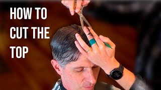 How to cut the Top with shears! beginner tutorial