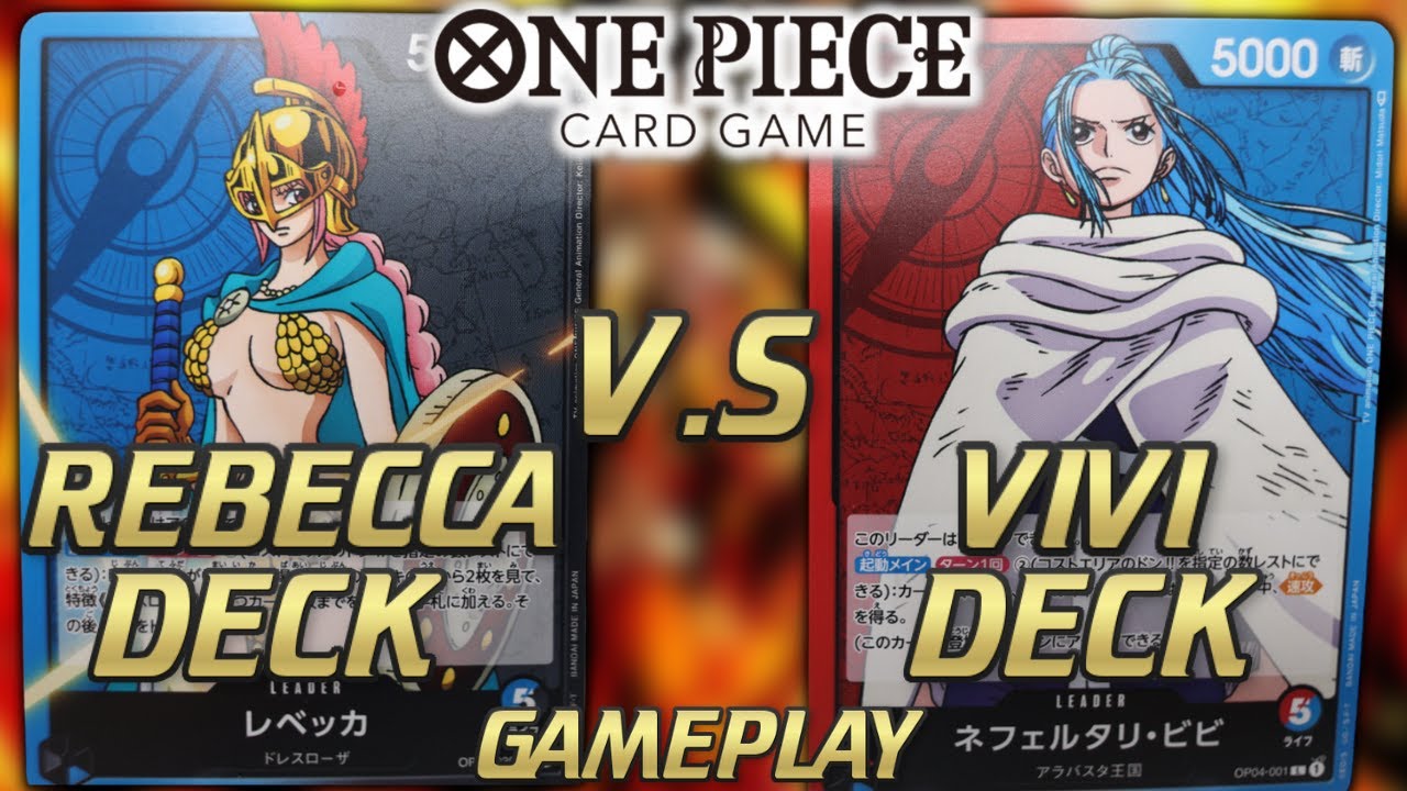 The BEST One Piece TCG Battle: Vivi vs. Rebecca