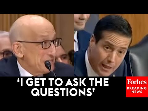 YouTube video thumbnail: 'It's Not Complicated': Bernie Moreno Clashes With Witness Over Memecoin Regulation