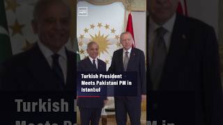Turkish President Meets Pakistani PM in Istanbul