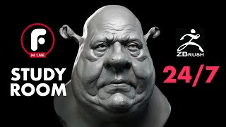 ZBrush Study Room - FlippedNormals - 24/7