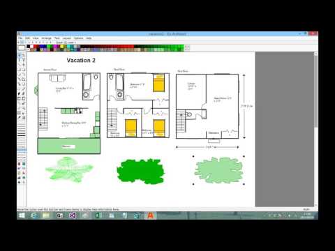 Ez-Architect Easy to use draw software for floor plans...