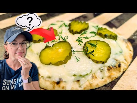 I Tried the VIRAL Pickle Pizza: Delicious or Disastrous?😋🤢