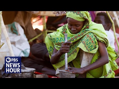 YouTube video thumbnail: Sudan's Famine Worsens as Civil War Intensifies: 'We Have Nothing to Eat but Animal Feed'