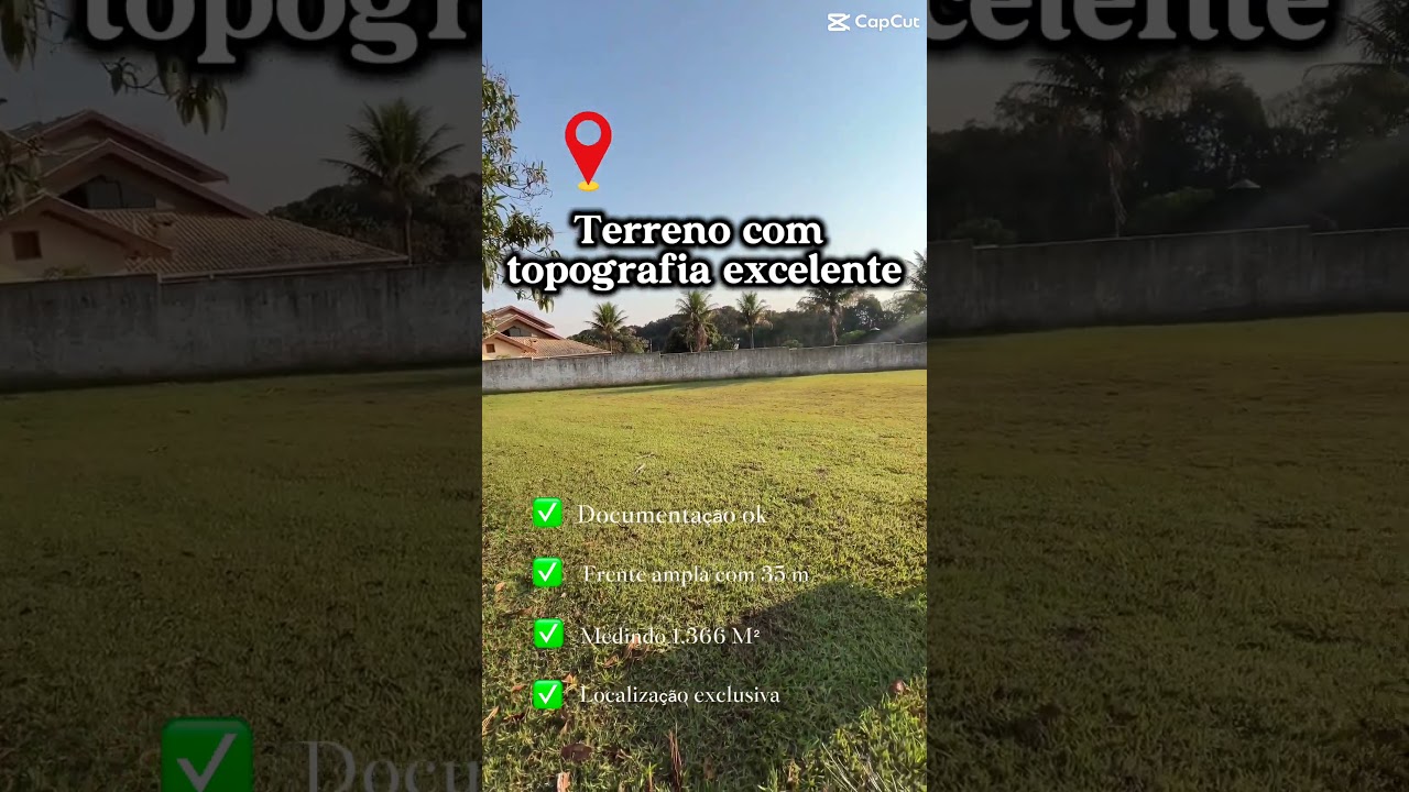 Terreno de Alto Padrão no Condomínio Colina das Estrelas