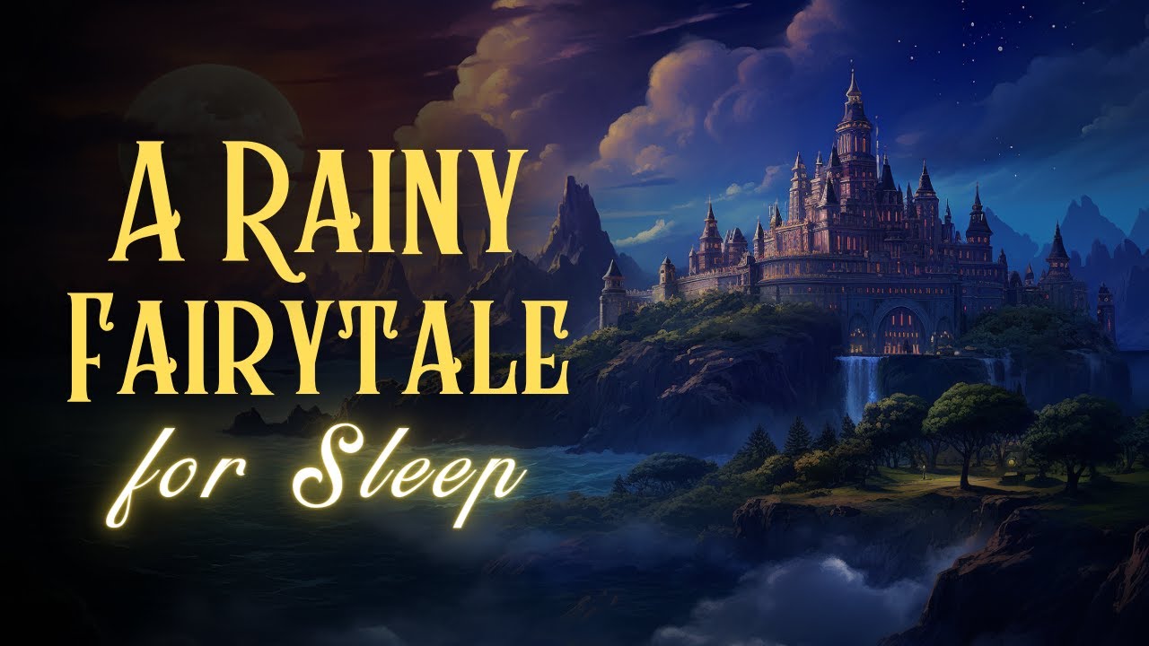 Fairytale with RAIN Sounds Why the Sun and Moon Came to the Sky Bedtime Story for Grown Ups