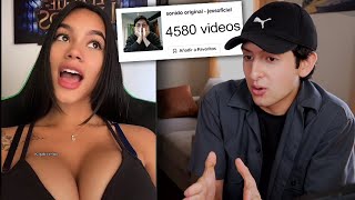 reaccionando a tiktoks que hacen con mis audios