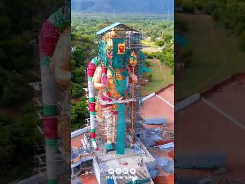 Salem Murugan Temple world's tallest statue 146ft | Sri Muthumalai Murugan Puthira Goundampalayam