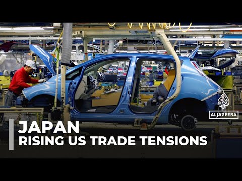 YouTube video thumbnail: Japan's Auto Industry Faces Uncertainty Amid US Tariff Threats