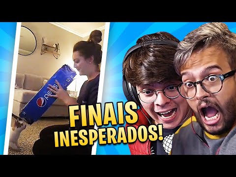 Os FINAIS mais INESPERADOS da INTERNET!! 😱 ft. Ape