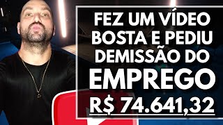 ☄️MONETIZOU COM UM VÍDEO BOST4 E NÃO FOI MAIS TRABALHAR NO OUTRO DIA│FEZ R$ 74 MIL REAIS EM 2 DIAS🚀💲