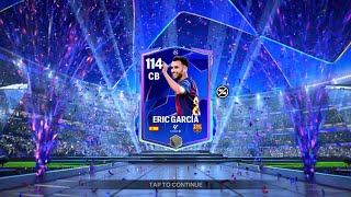Eric García. UEFA Dreamchasers. FC Mobile 