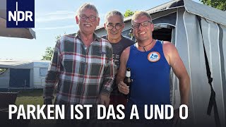 Campen für Anfänger und Fortgeschrittene: Wohnwagen einparken | NDR Doku