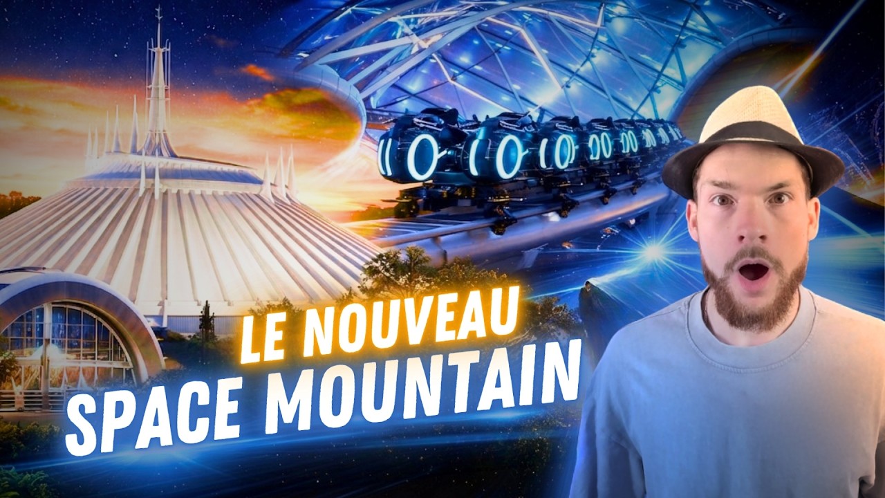 🎢de SPACE MOUNTAIN à TRON (roller coaster)