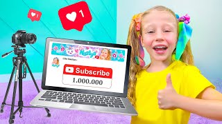 Nastya 100 million Subscribers Celebration party for kids