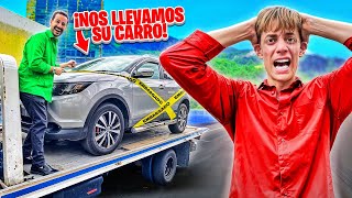 ¡NOS LLEVAMOS SU CARRO Y CASI LLORA! 😱 Reacción INCREÍBLE